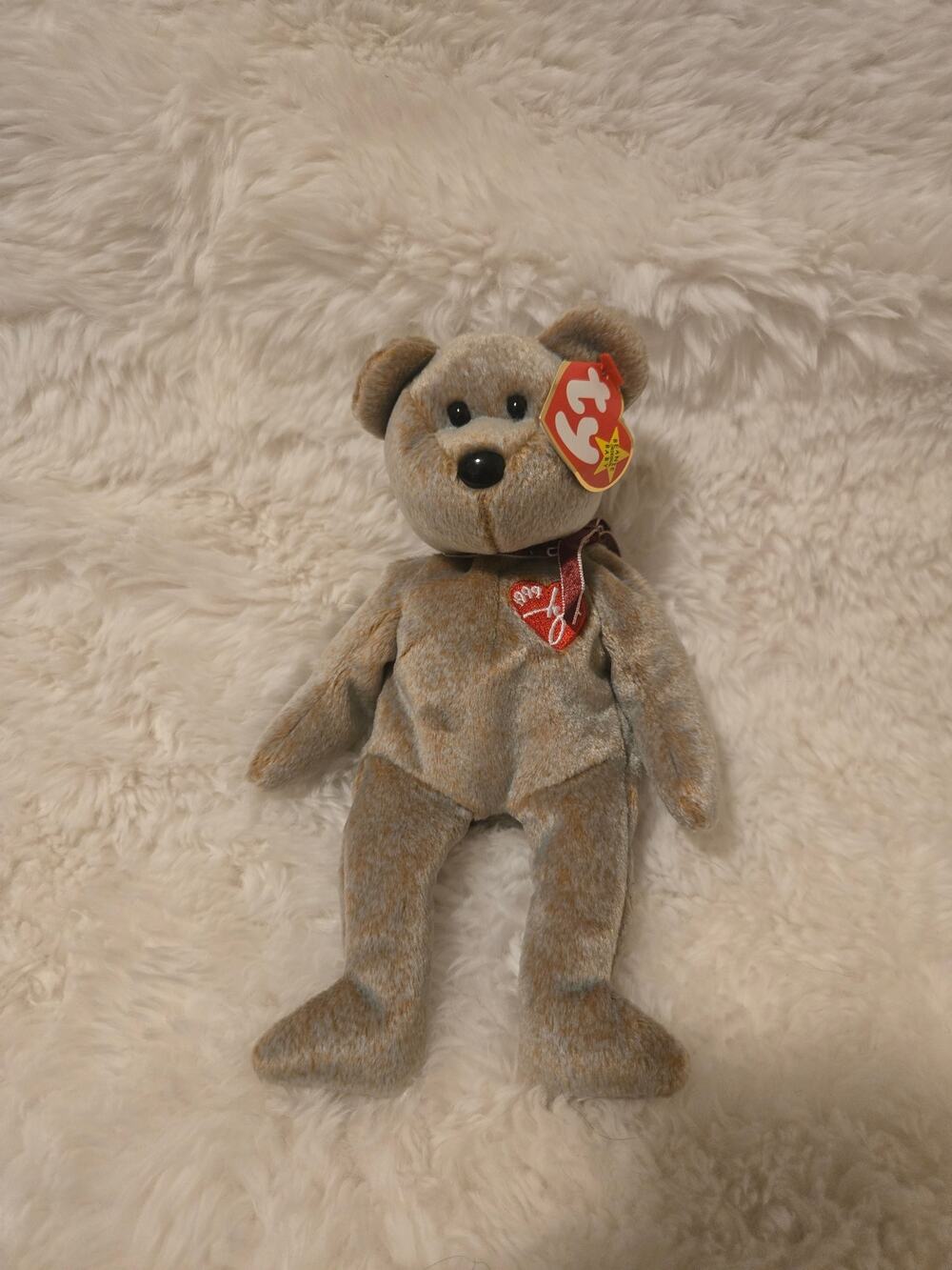 1999 Signature Bear Beanie Baby with Tag